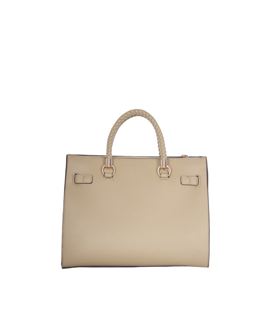 Liu Jo Structured Medium Shoulder Bag In Eco-Friendly Leather