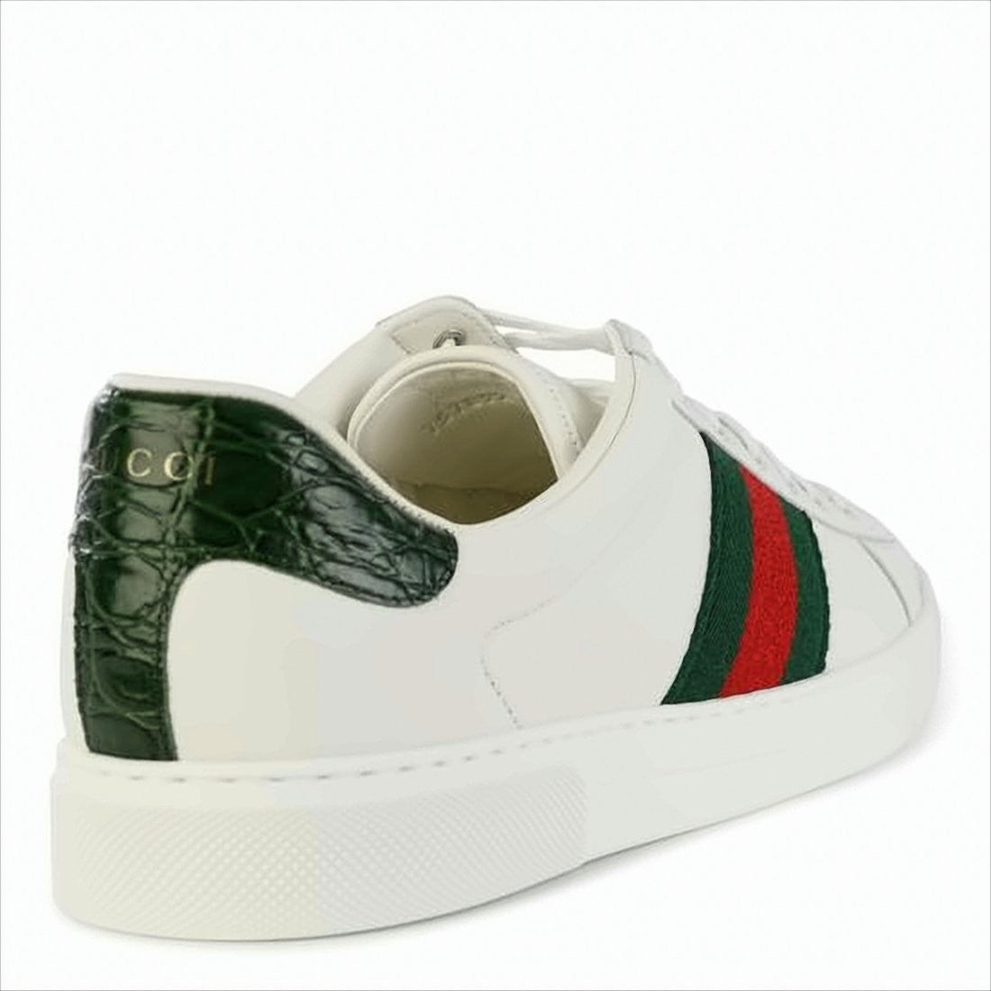 Gucci Low-Top Sneakers With Striped Fabric Detailing