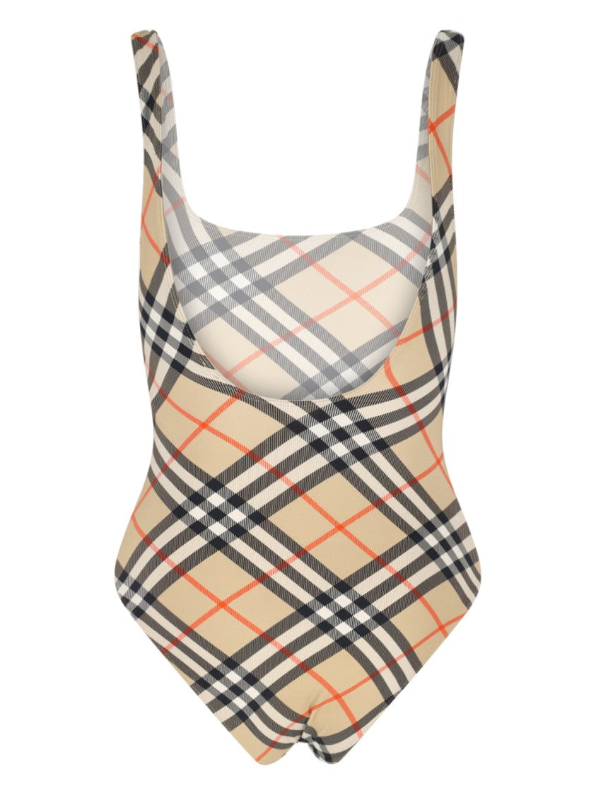 Burberry "Check" One-Piece Swimsuit