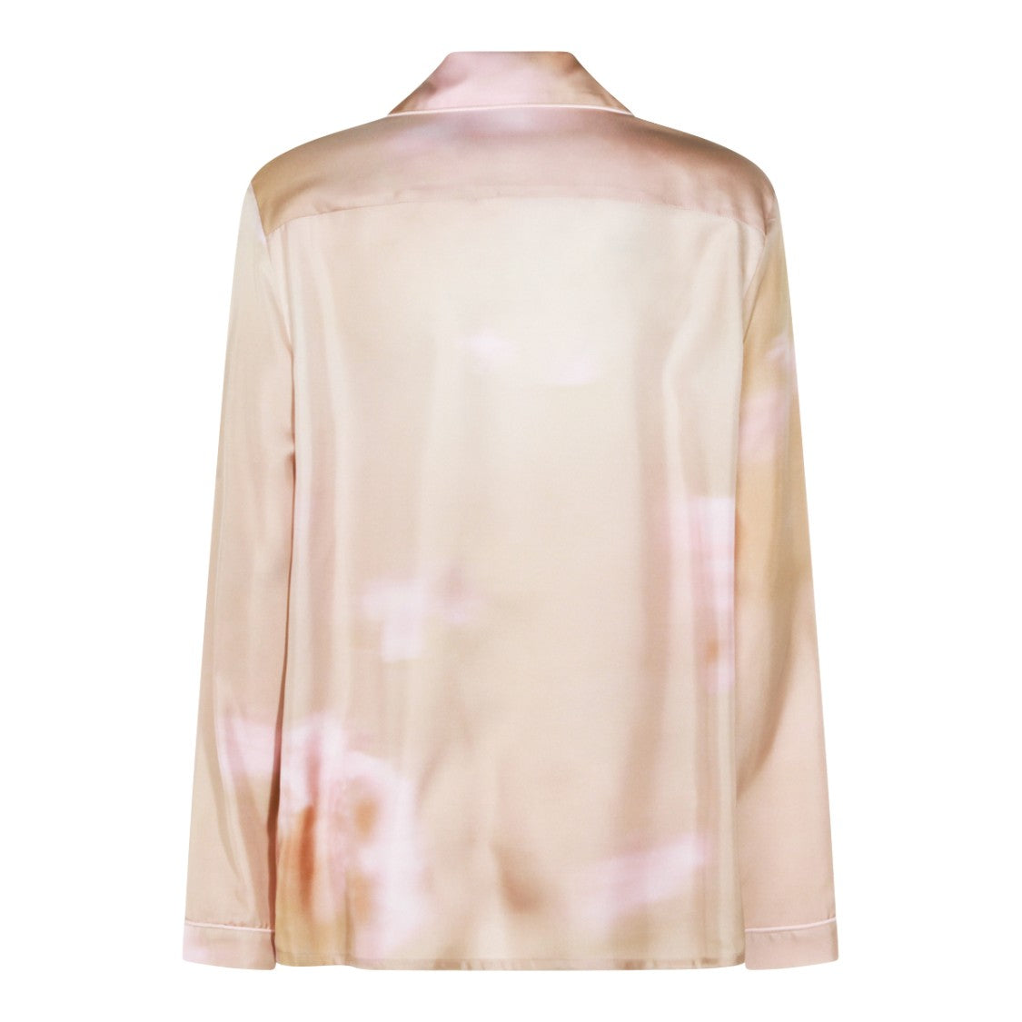 Fabiana Filippi Beige Silk Pockets Shirt