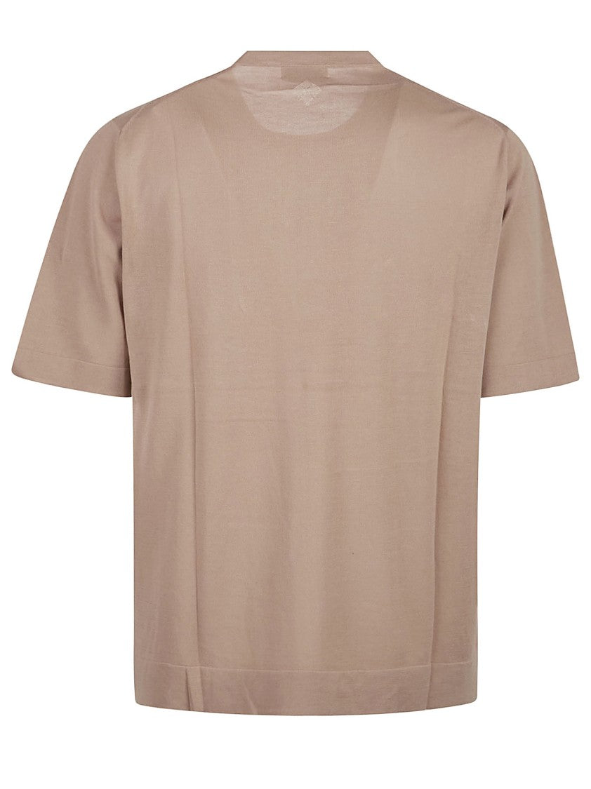 Ballantyne Plain Short Sleeve Cotton T-Shirt