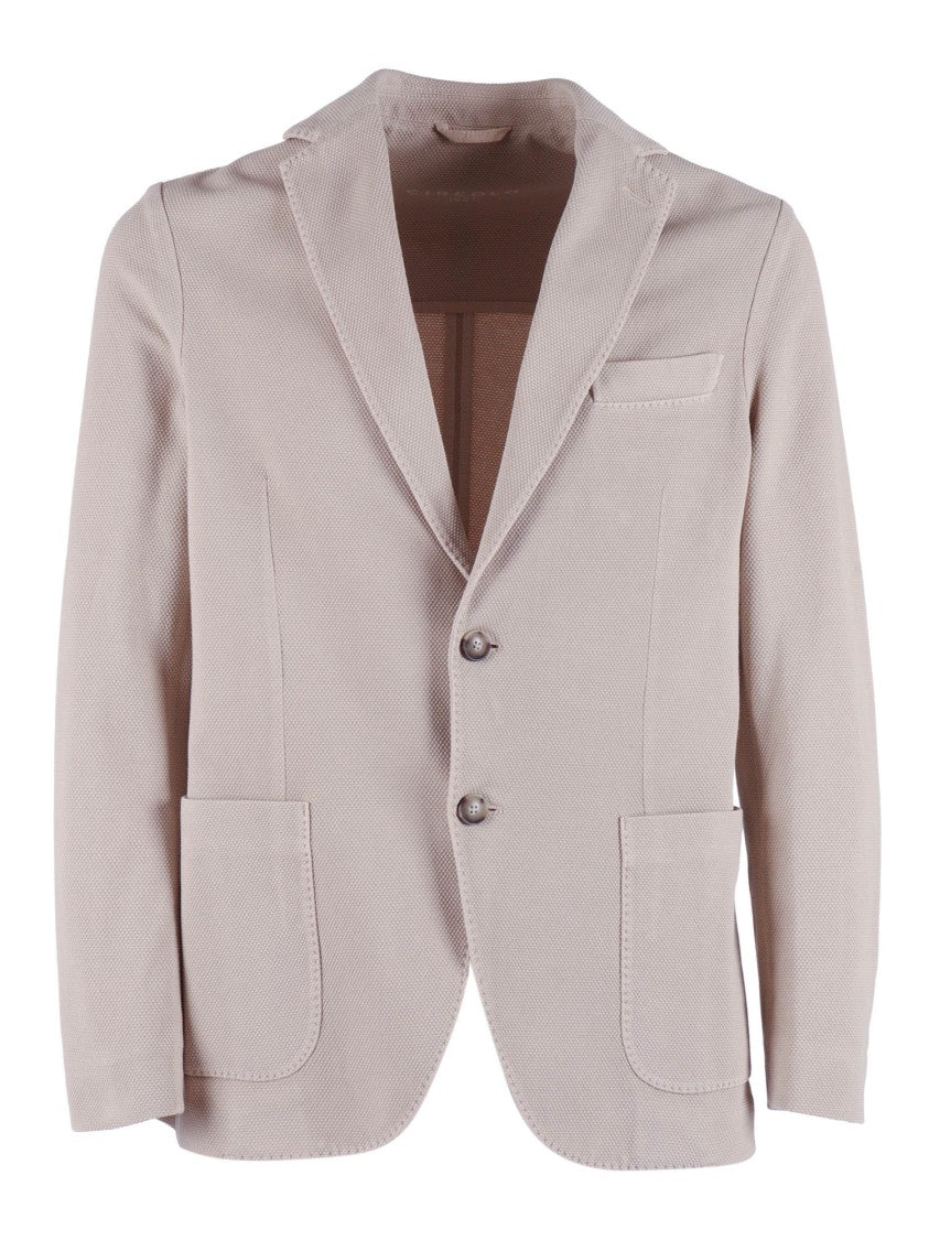 Circolo 1901 Textured Oxford Two Button Blazer