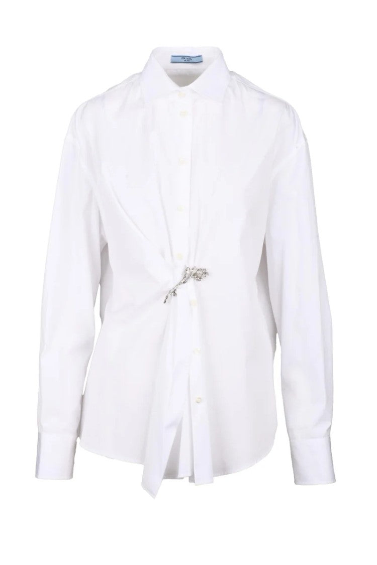 Prada Oversized Shirt Cotton - White