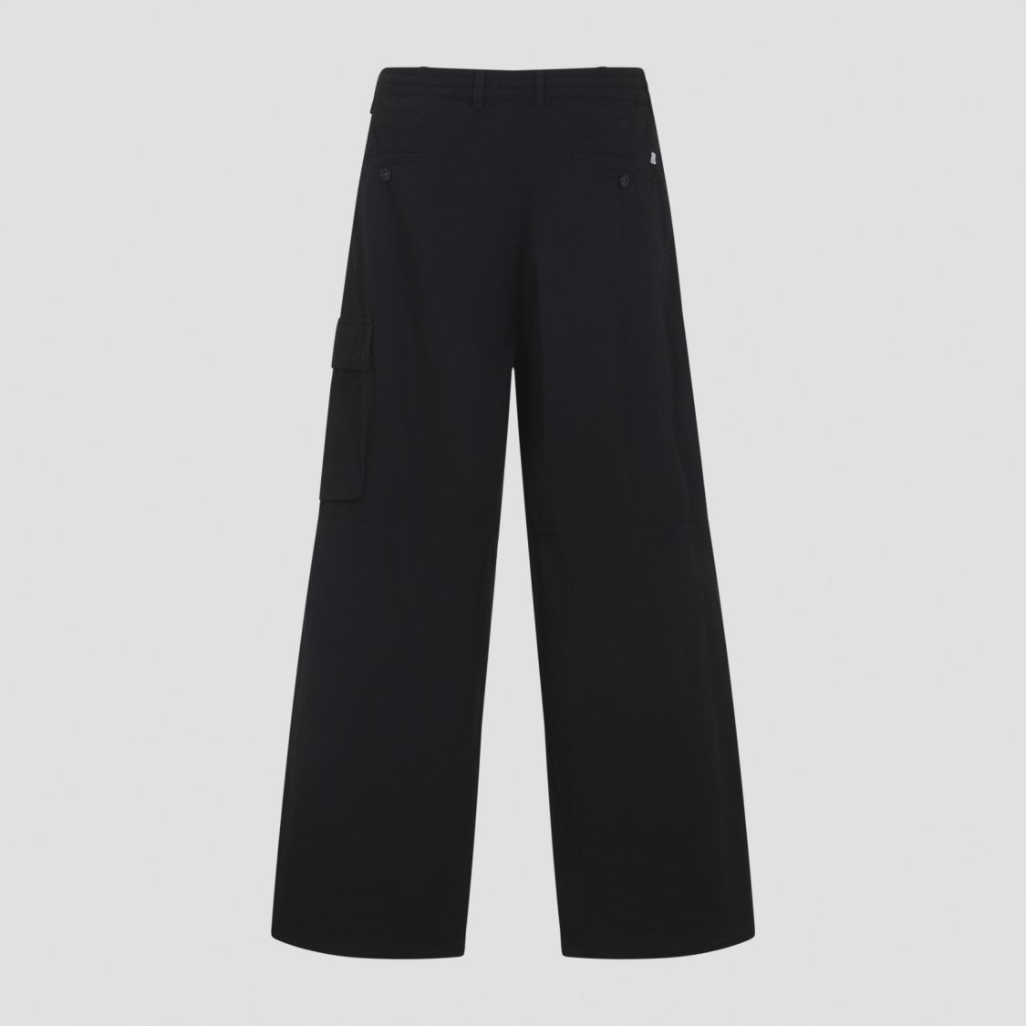 C.P. Company Wide-Leg Casual Trousers With Utility Pocket And Distinctive Lens