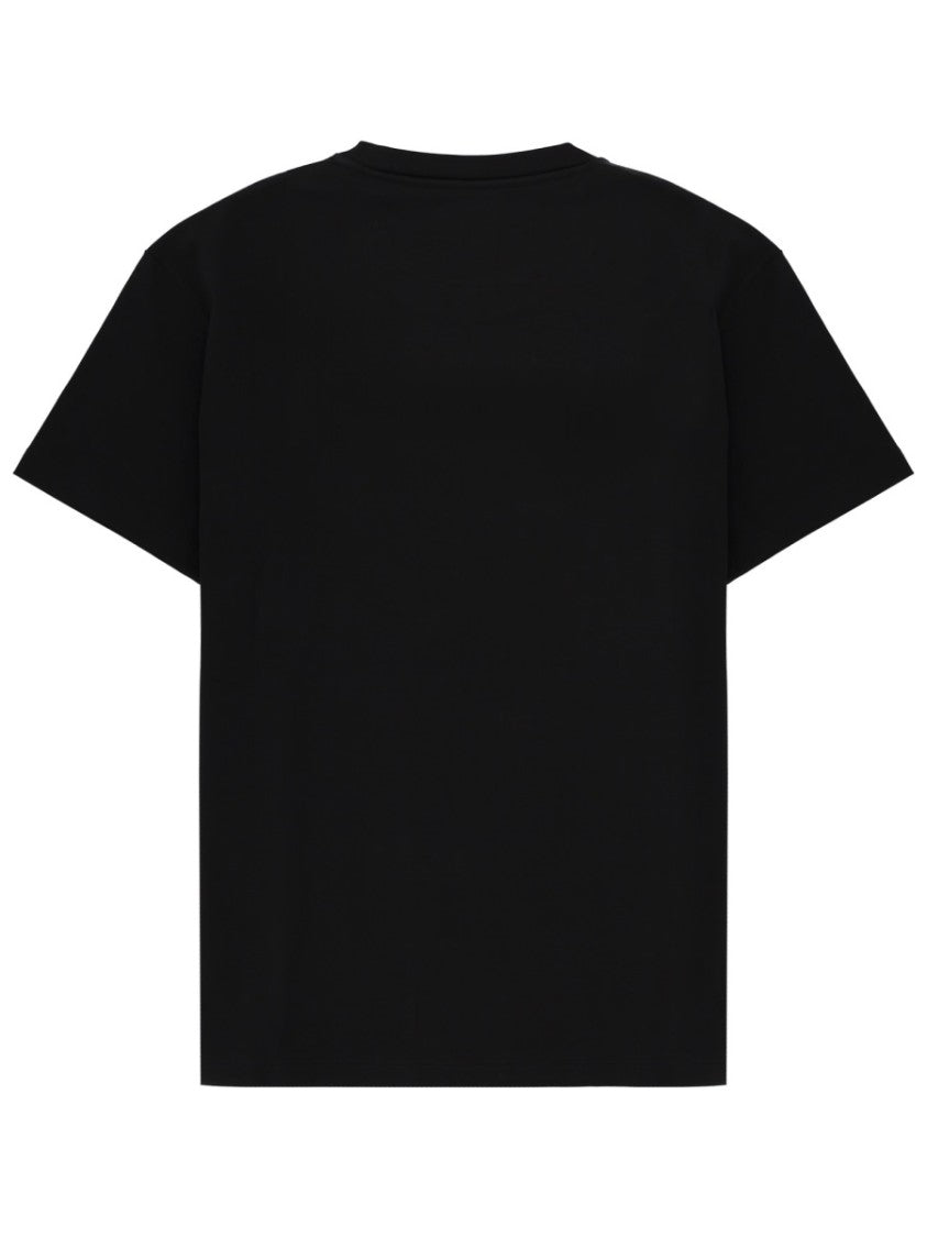 Fendi 3D Embossed Logo Short-Sleeve Cotton T-Shirt