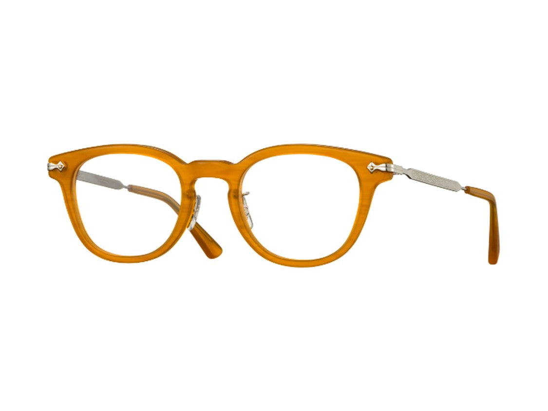 Eyevan Webb Prs Metallic Square Eyeglasses