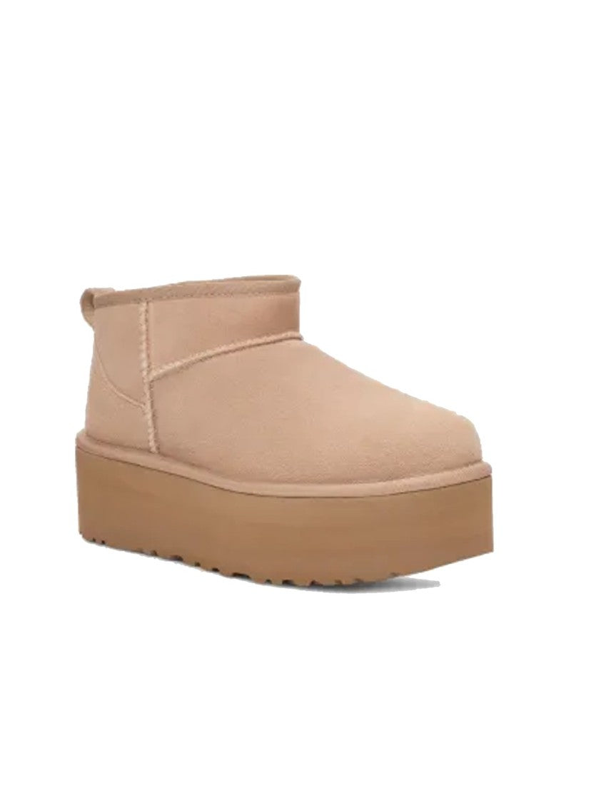 Ugg Classic Ultra Mini Platform Boot With Asymmetrical Edge
