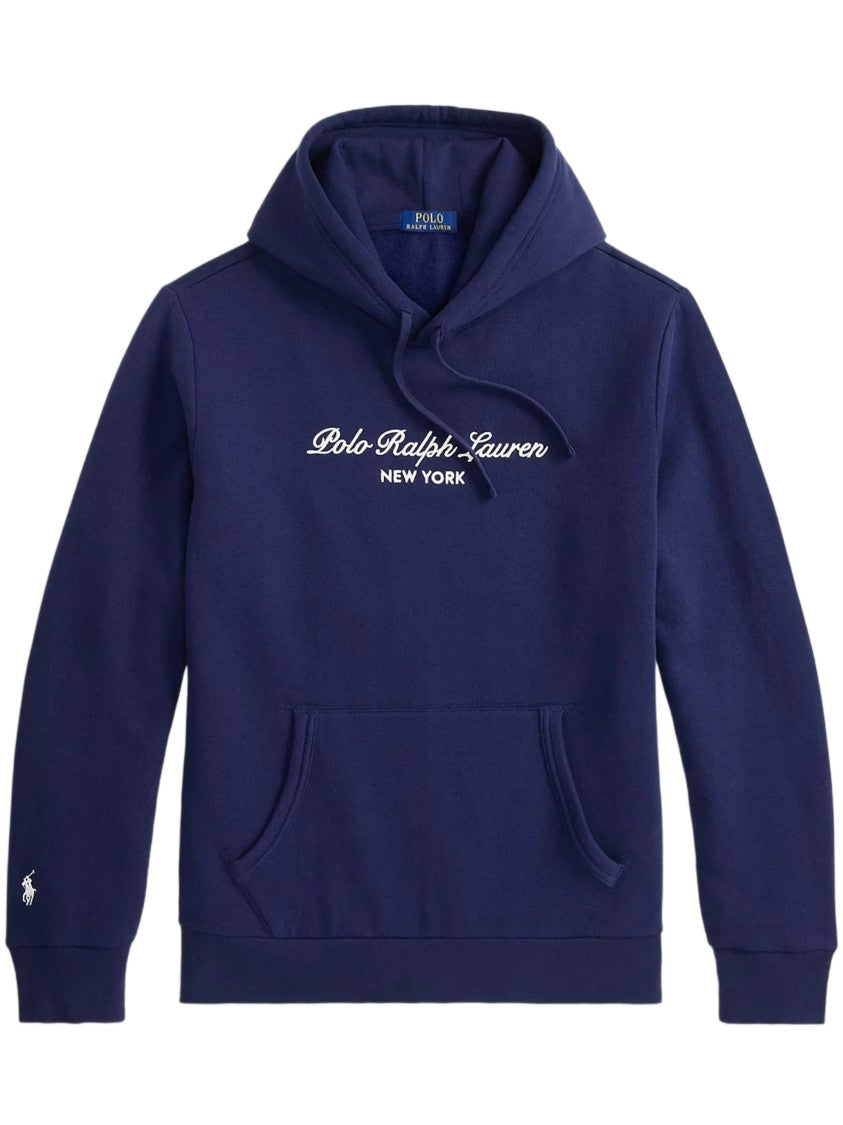Polo Ralph Lauren Navy Blue Knit Hoodie