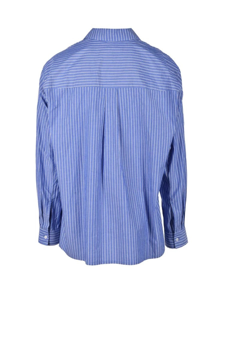 Adish Adish Cotton Shirt - White/Blue