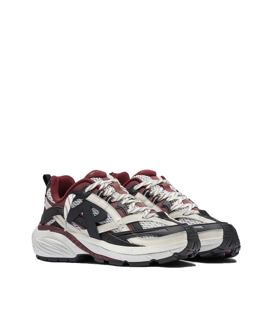 Represent Maroon Storm Runner Distressed Sneaker