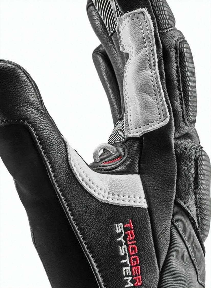 Leki Robust Black Gloves With Padded Knuckles