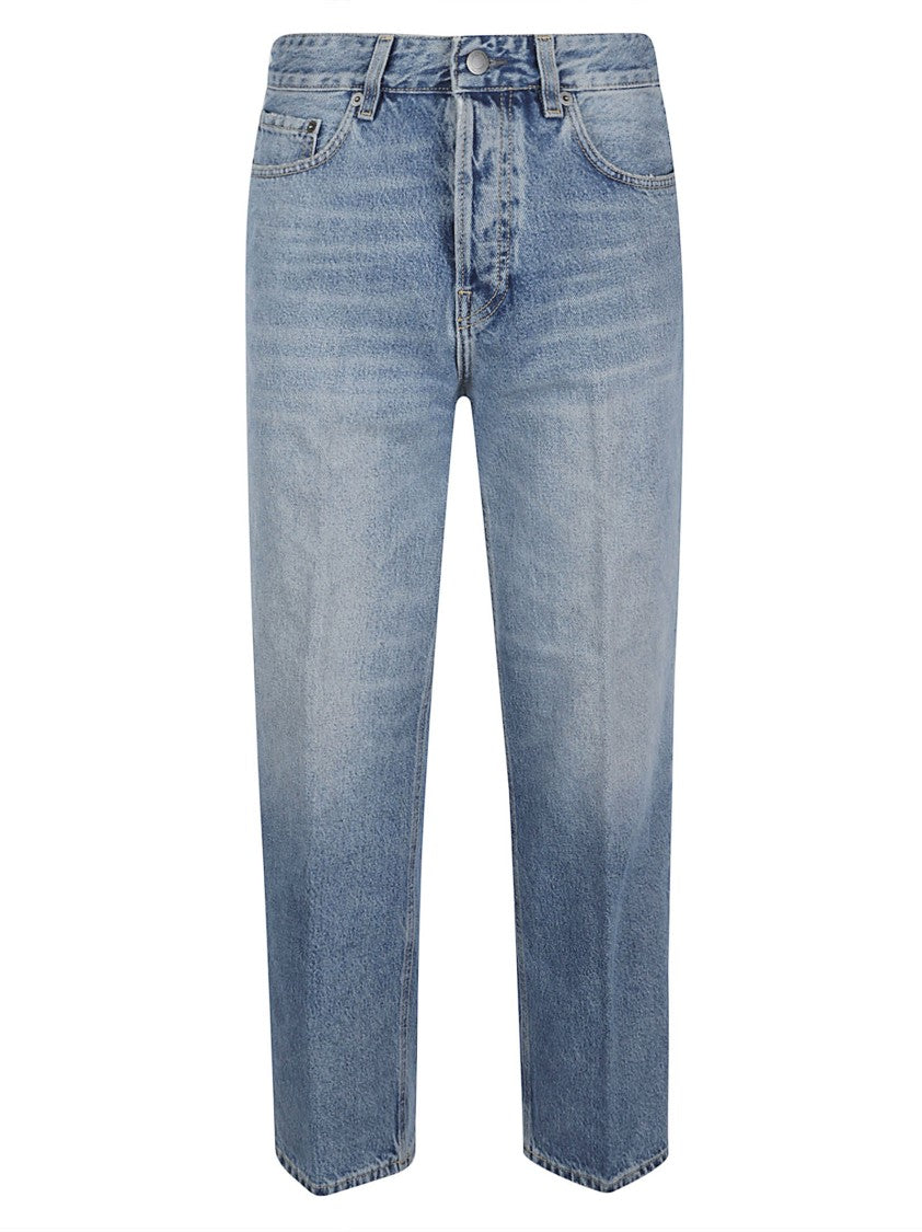 Haikure Betty Nordic Blue Mid-Length Denim Pants