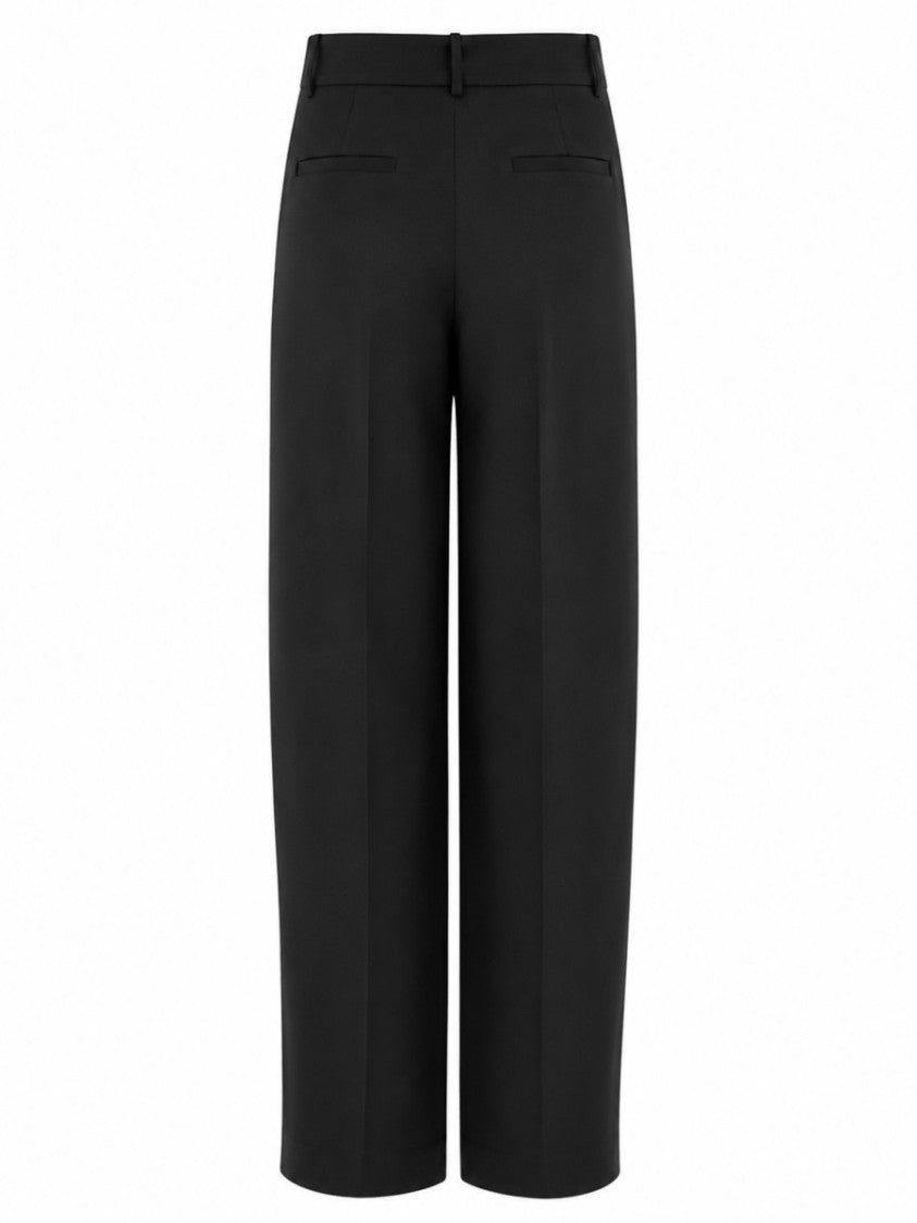 Michael Michael Kors Wide-Leg Trousers With Tailored Fit And Sharp Creases