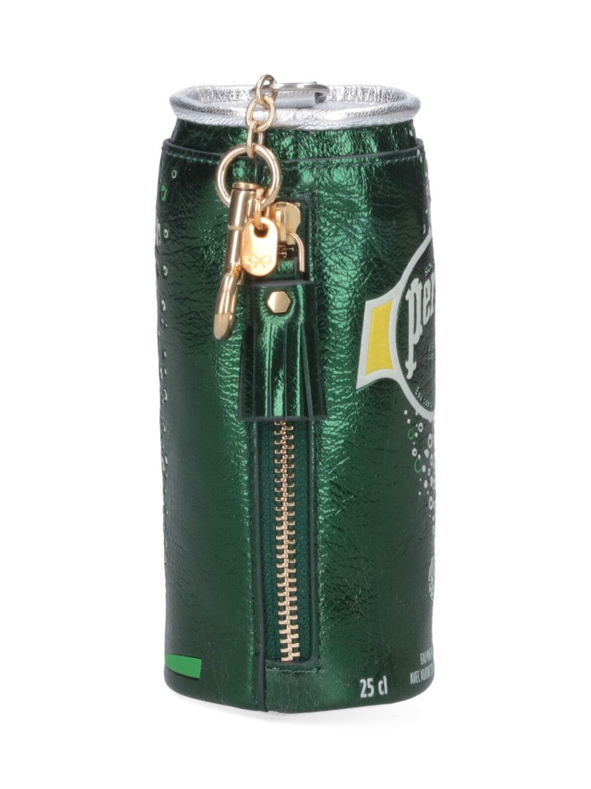 Anya Hindmarch Green Perrier Goat Leather Coin Purse