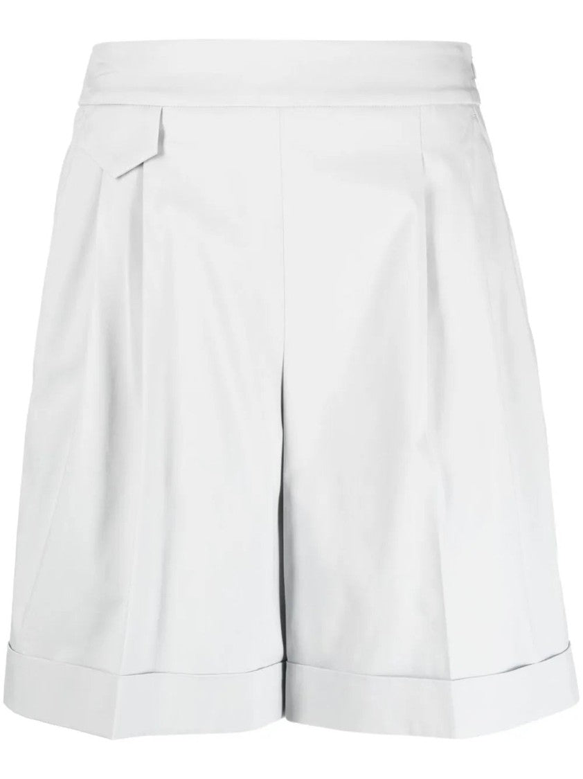 Eleventy Beige Flap Pocket Cotton-Blend Shorts