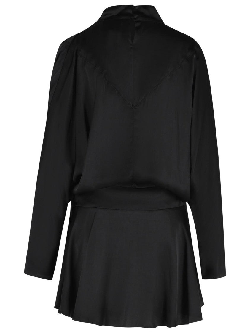 Isabel Marant 'Neline' Black Viscose Mini Dress