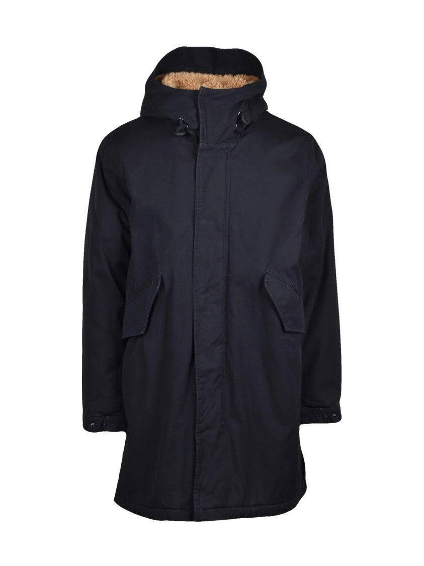 Aspesi Luxury Parka With Plush Lining And Functional Design