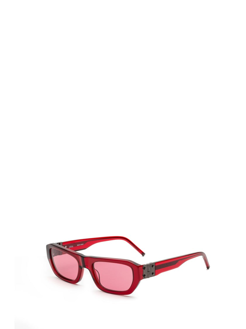 Pura Hinge Red Glasses