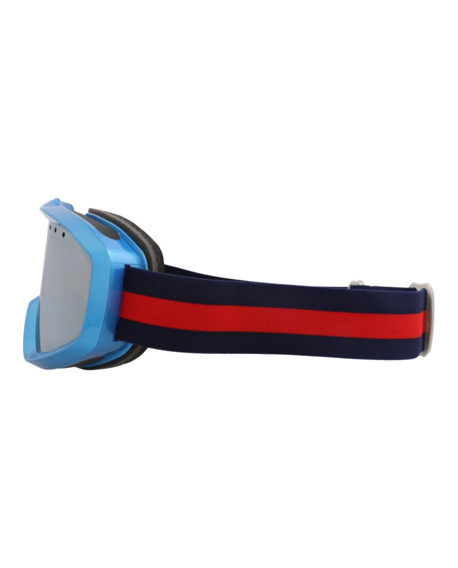 Gucci Shield-Frame Injection Sunglasses