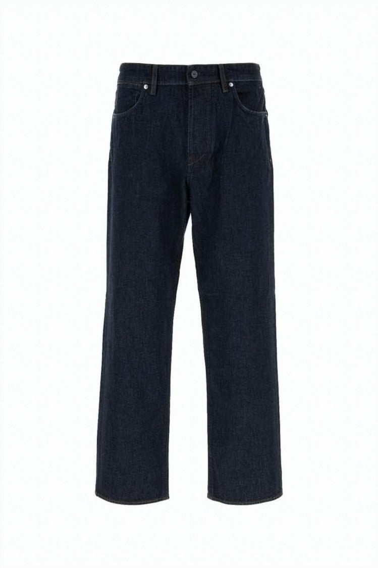 Stone Island Straight-Leg Indigo Denim Pants
