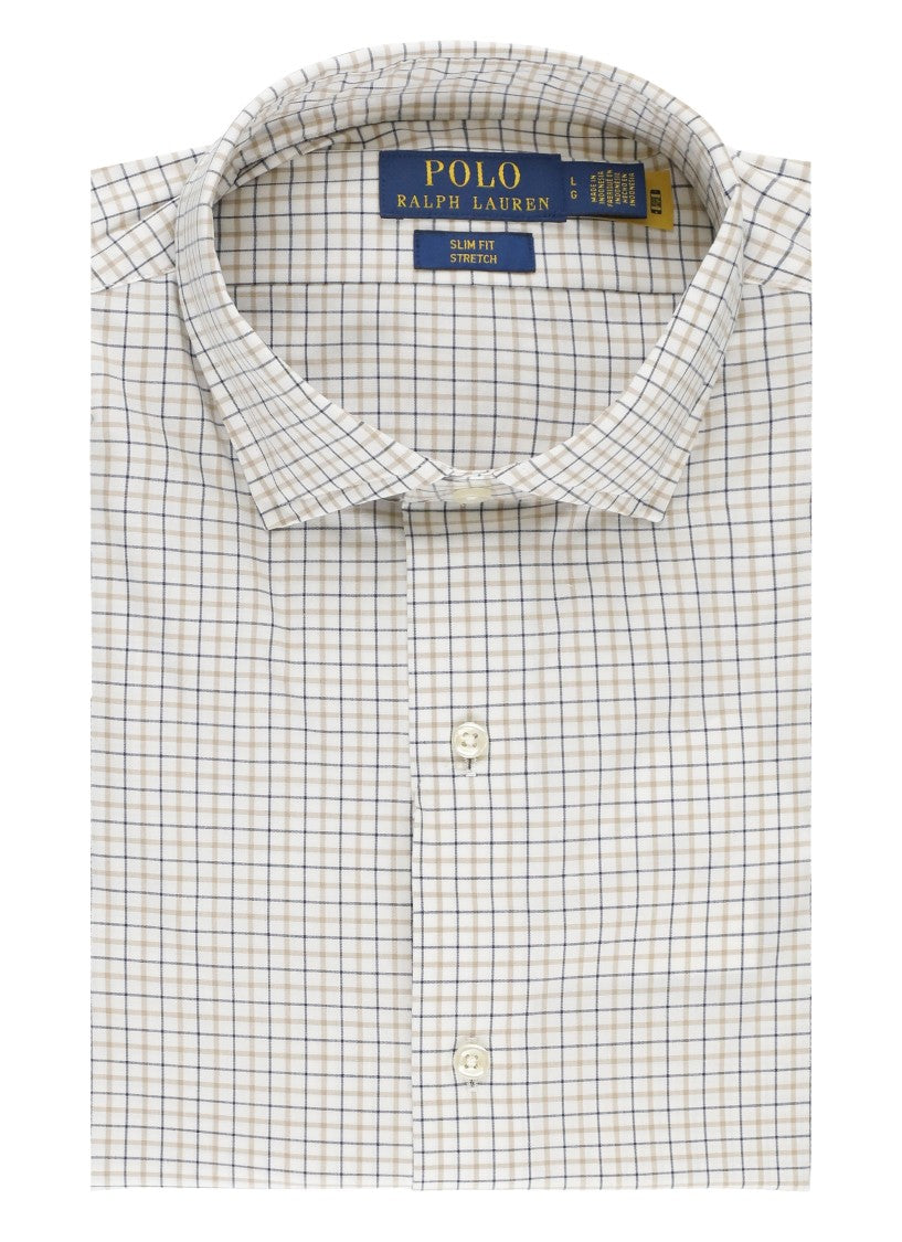 Polo Ralph Lauren Brown Pony Check Cotton Shirt