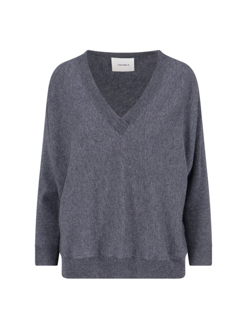 Lisa Yang "Kenny" Sweater Dark Gray