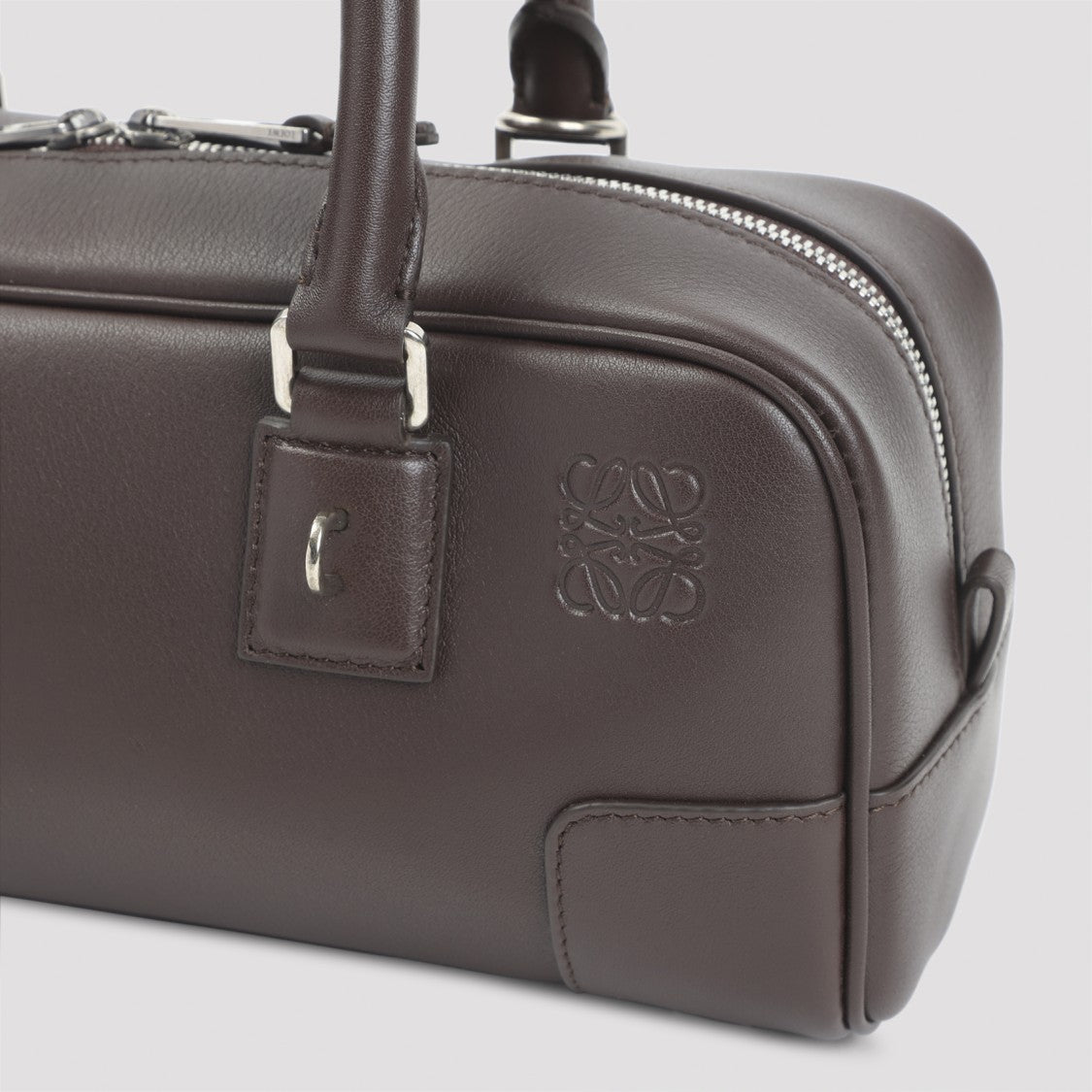 Loewe Structured Rectangular Handbag In Premium Calfskin Leather