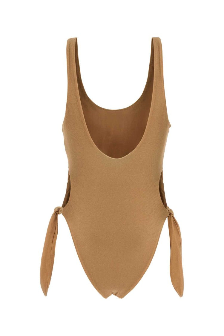 Chloé Gold Stretch Nylon Swimsuit
