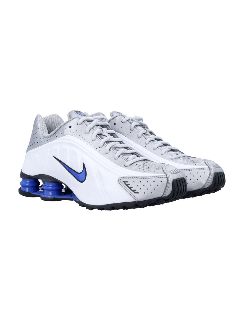 Nike Shox R4 Aerodynamic White Sneakers