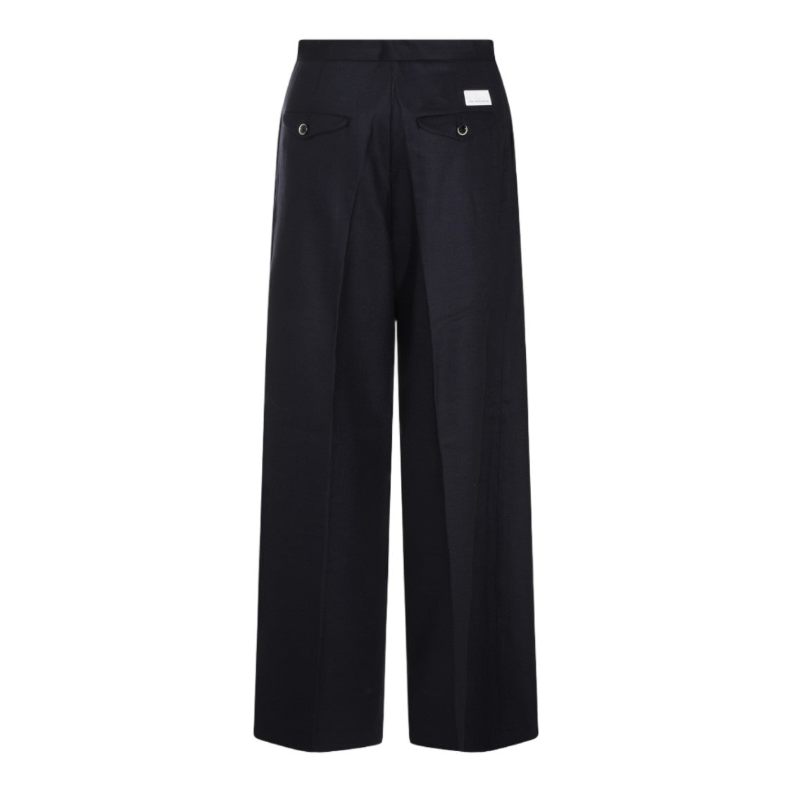 Nine In The Morning High-Waist Pleated Wide-Leg Pants