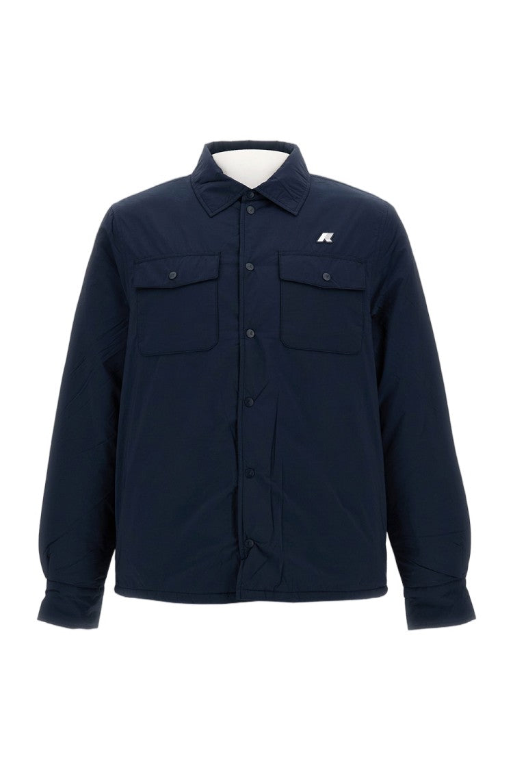 K-Way Blue Umbert Nylon Shirt