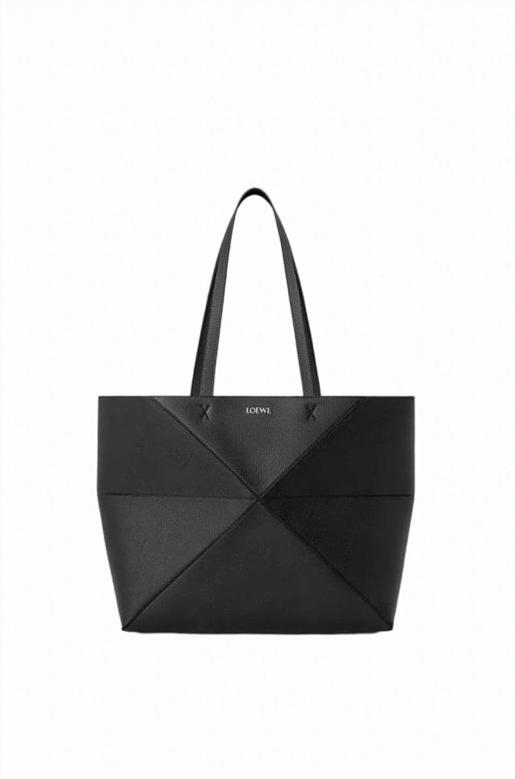 Loewe Geometric Design Calf Leather Shoulder Bag