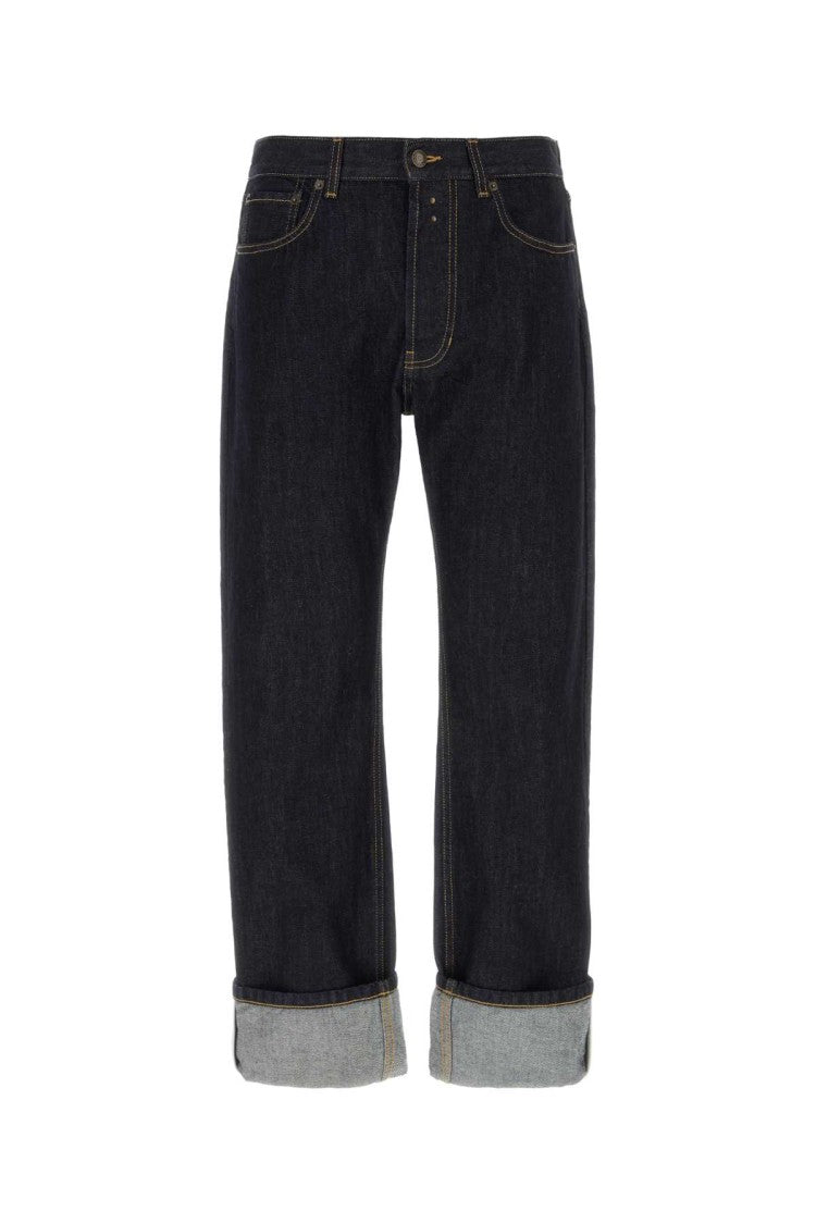 Alexander Mcqueen Dark Blue Denim Jeans