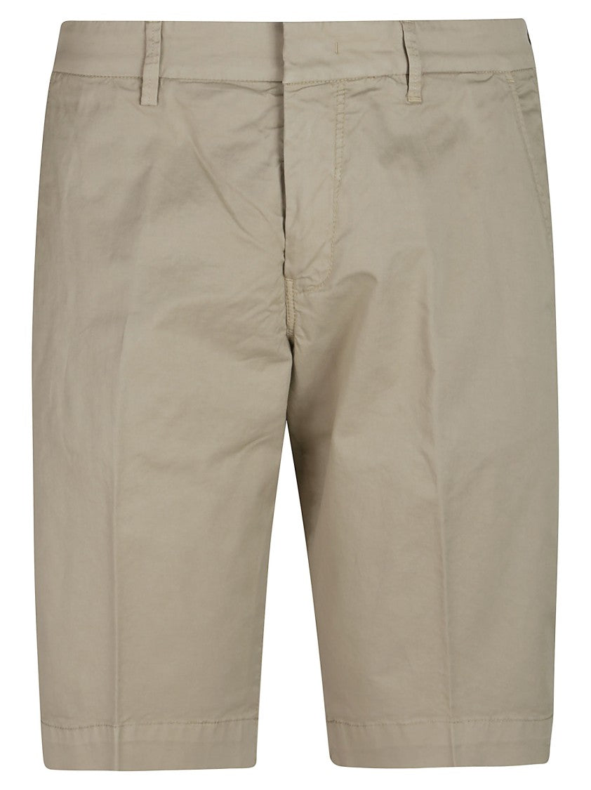 Fay Slim-Fit Stretch Cotton Chino Shorts