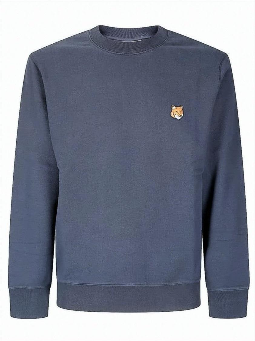 Maison Kitsuné Regular-Fit Blue Sweatshirt