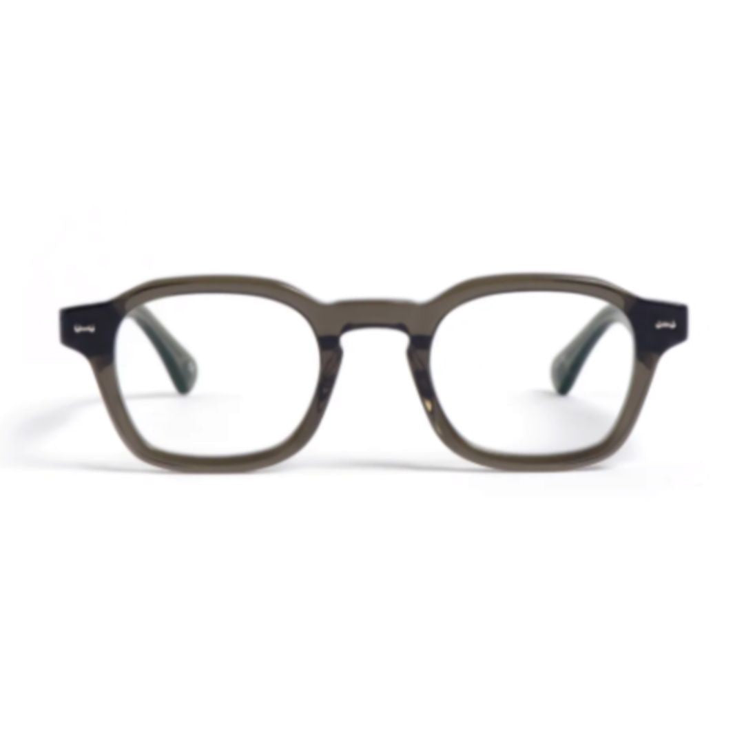 Peter And May Hero Translucent Acetate Sunglasses With Bold Rectangular Frame