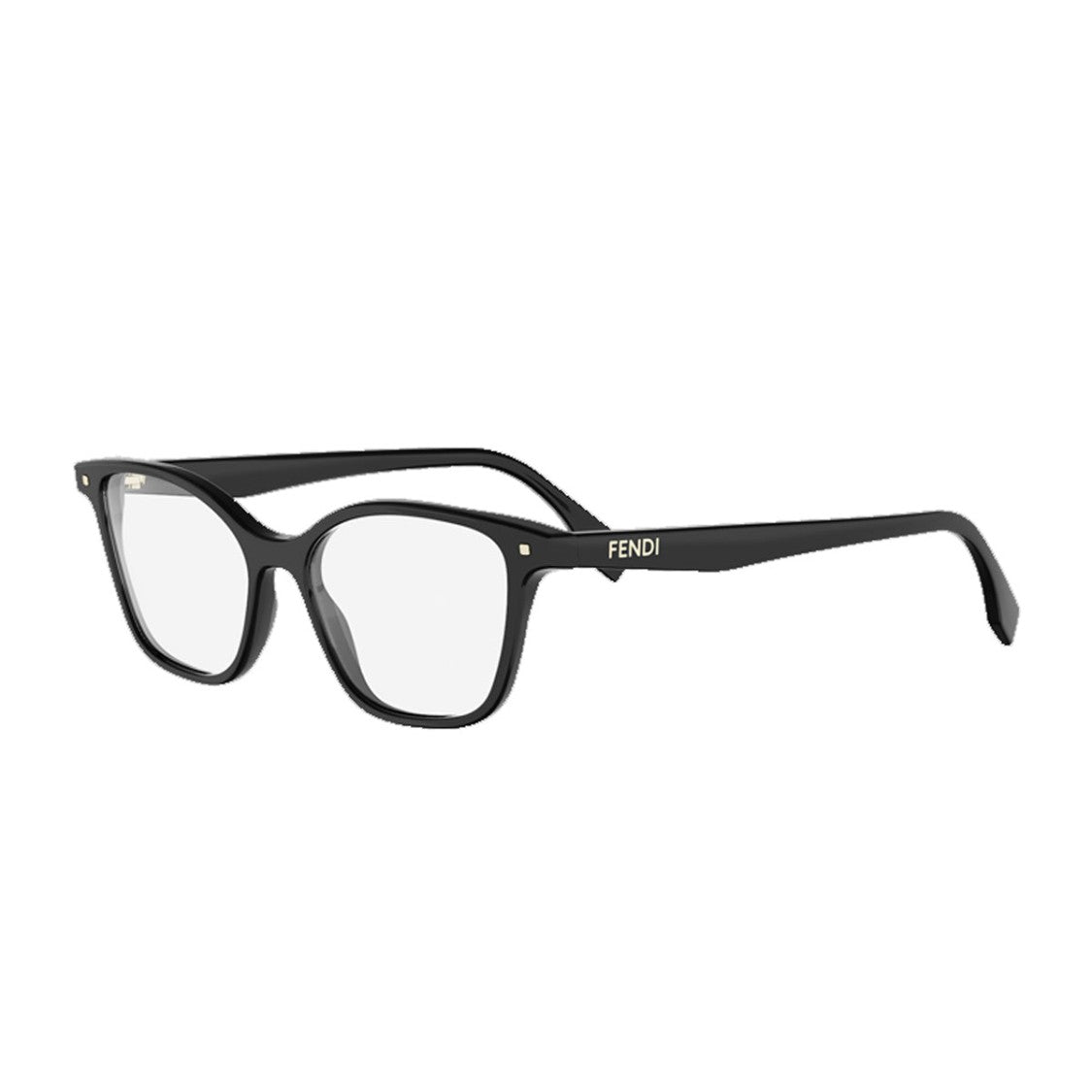 Fendi Black Fendi Line Fe50162i Rectangular Eyeglasses