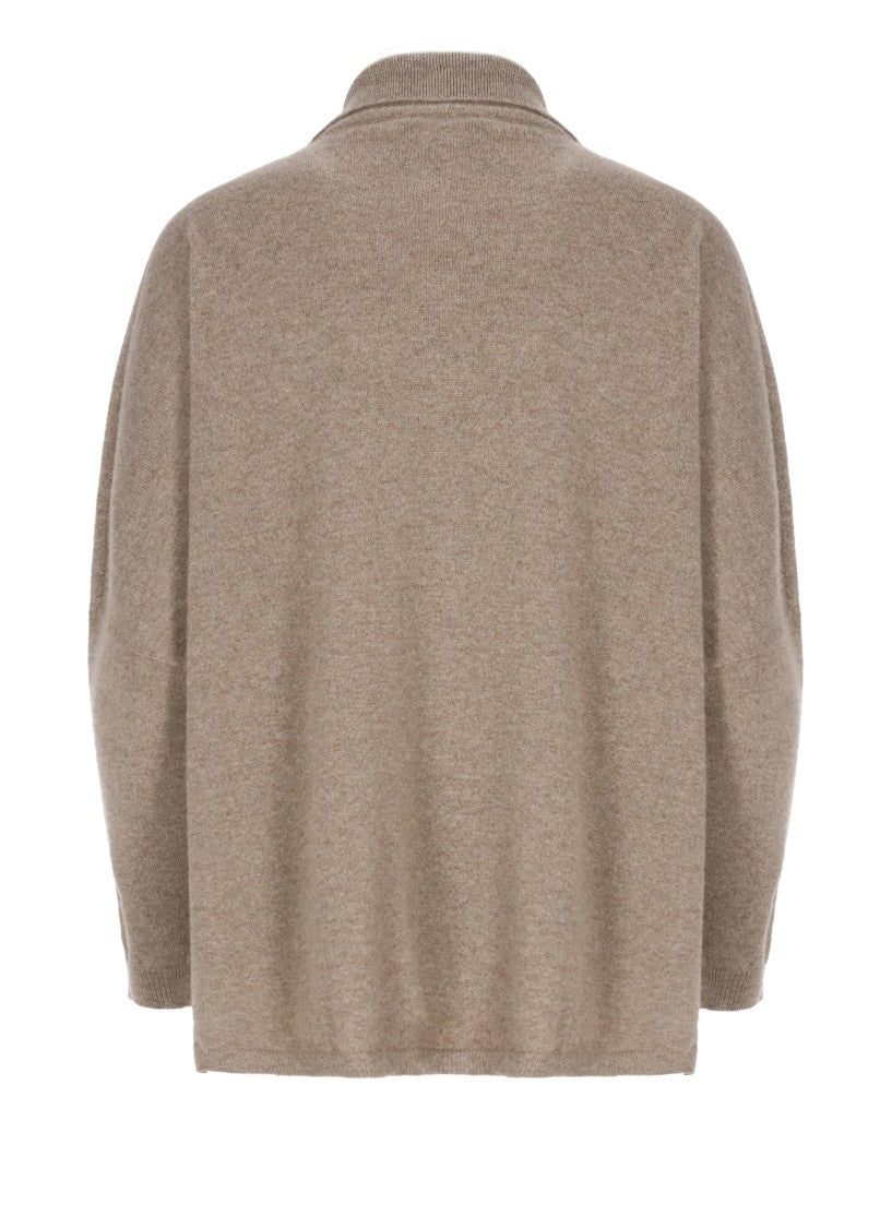 Vanisé Brown Cachemire Cardigan