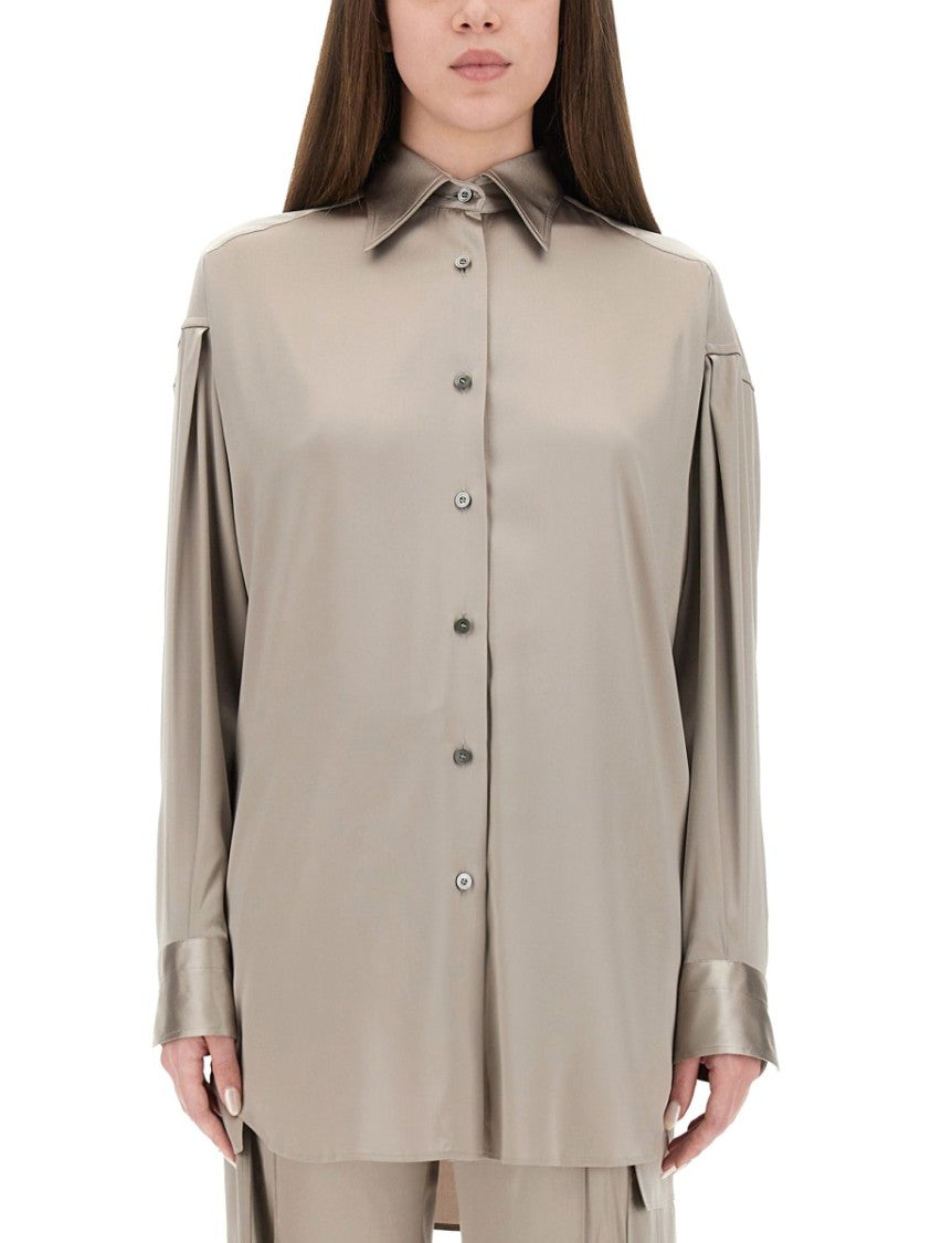 Tom Ford Stretch Silk Satin Shirt