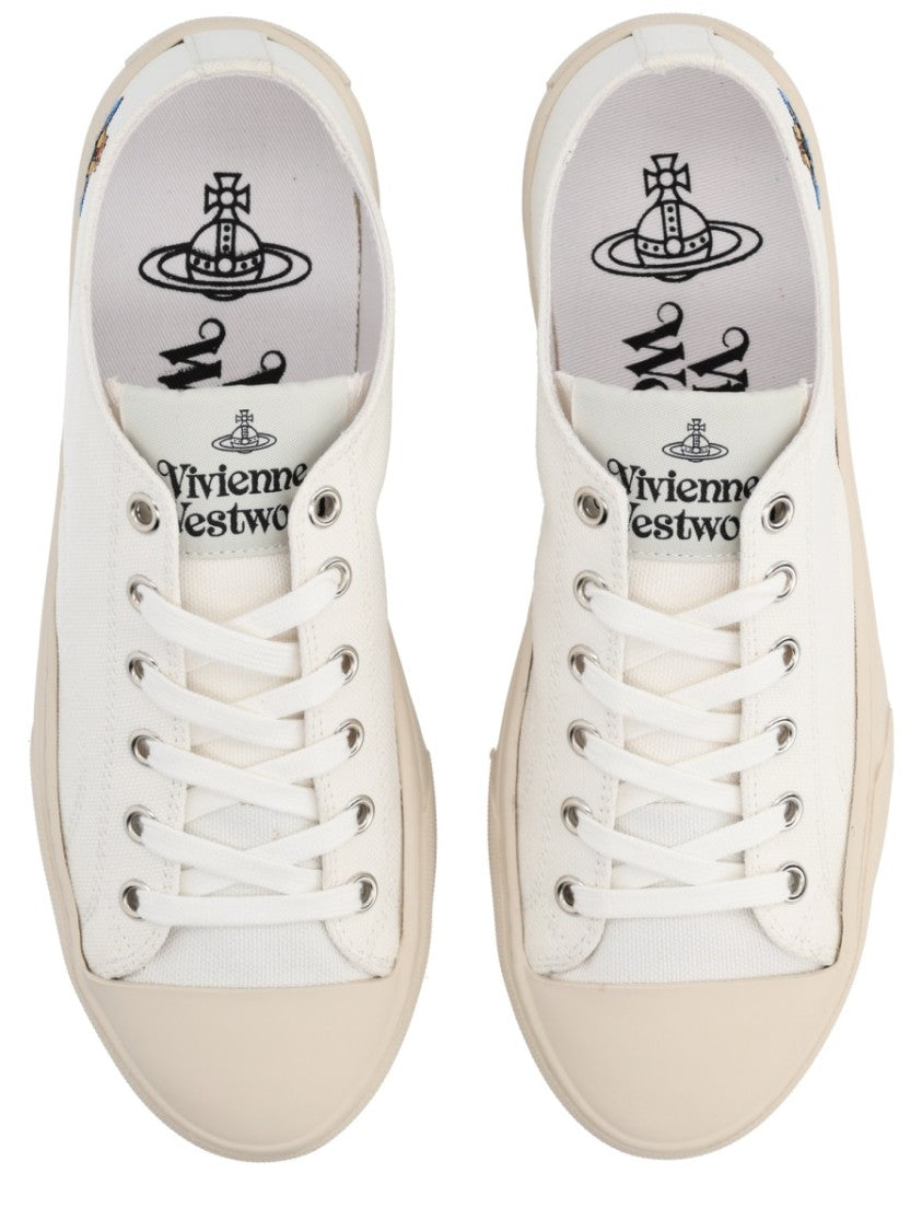 Vivienne Westwood Low Top Plimsoll Minimalist Sneakers