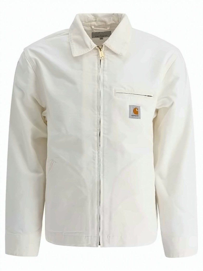 Carhartt Wip Detroit Jacket With Design And Zipper Closure