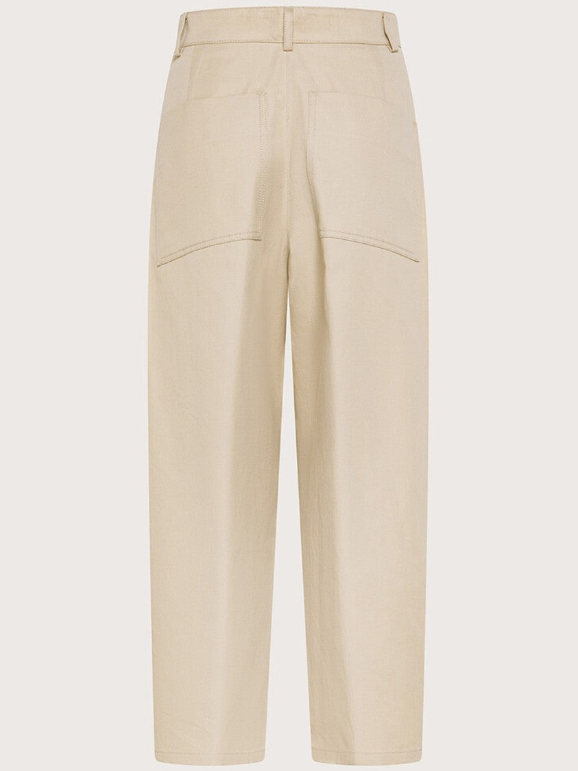 Seventy Venezia Black Pantalone Straight-Leg Mid-Rise Regular Pants