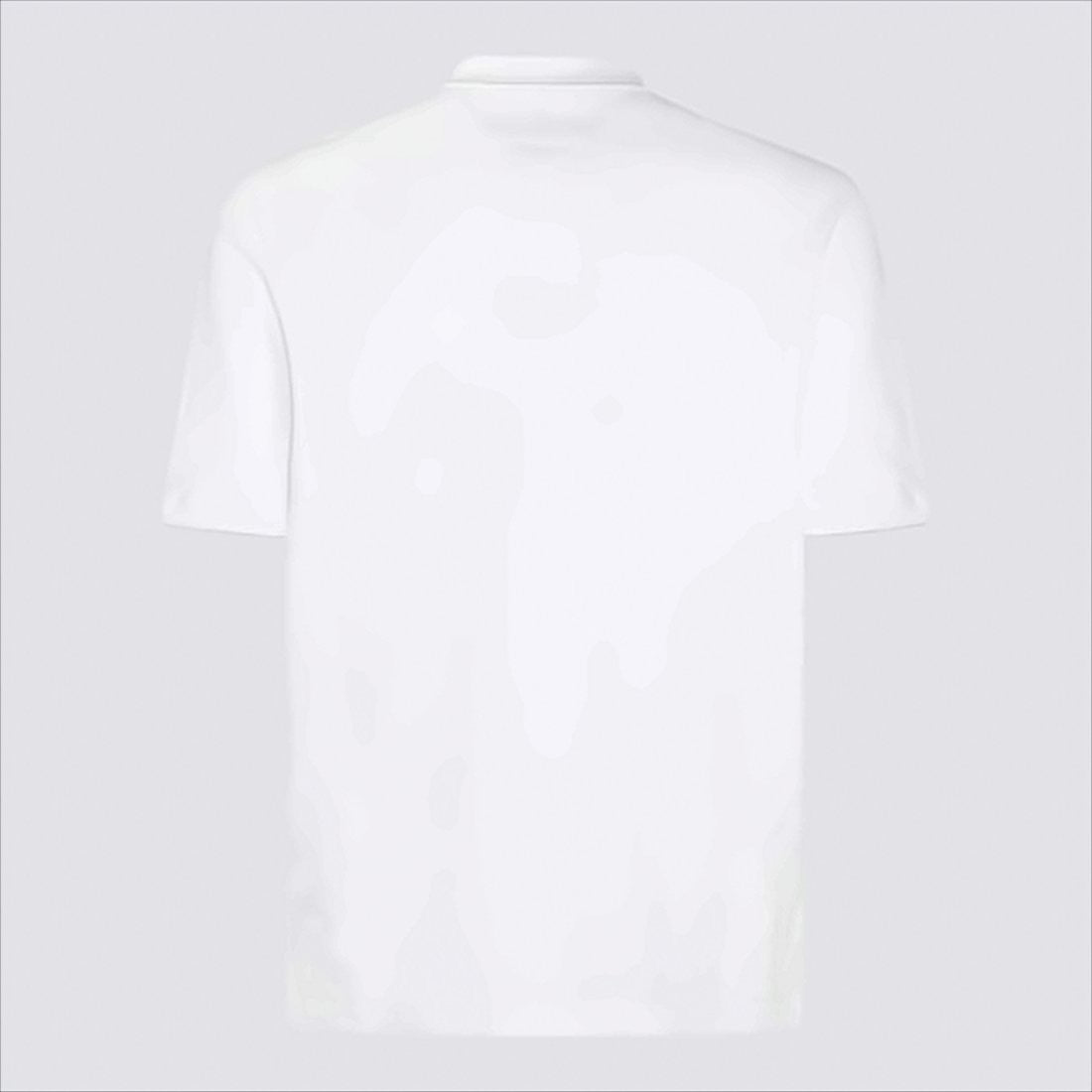 Brunello Cucinelli White Short-Sleeve Polo Shirt