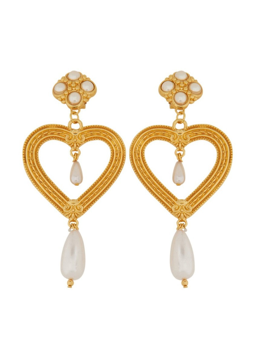 Moschino Heart Earrings