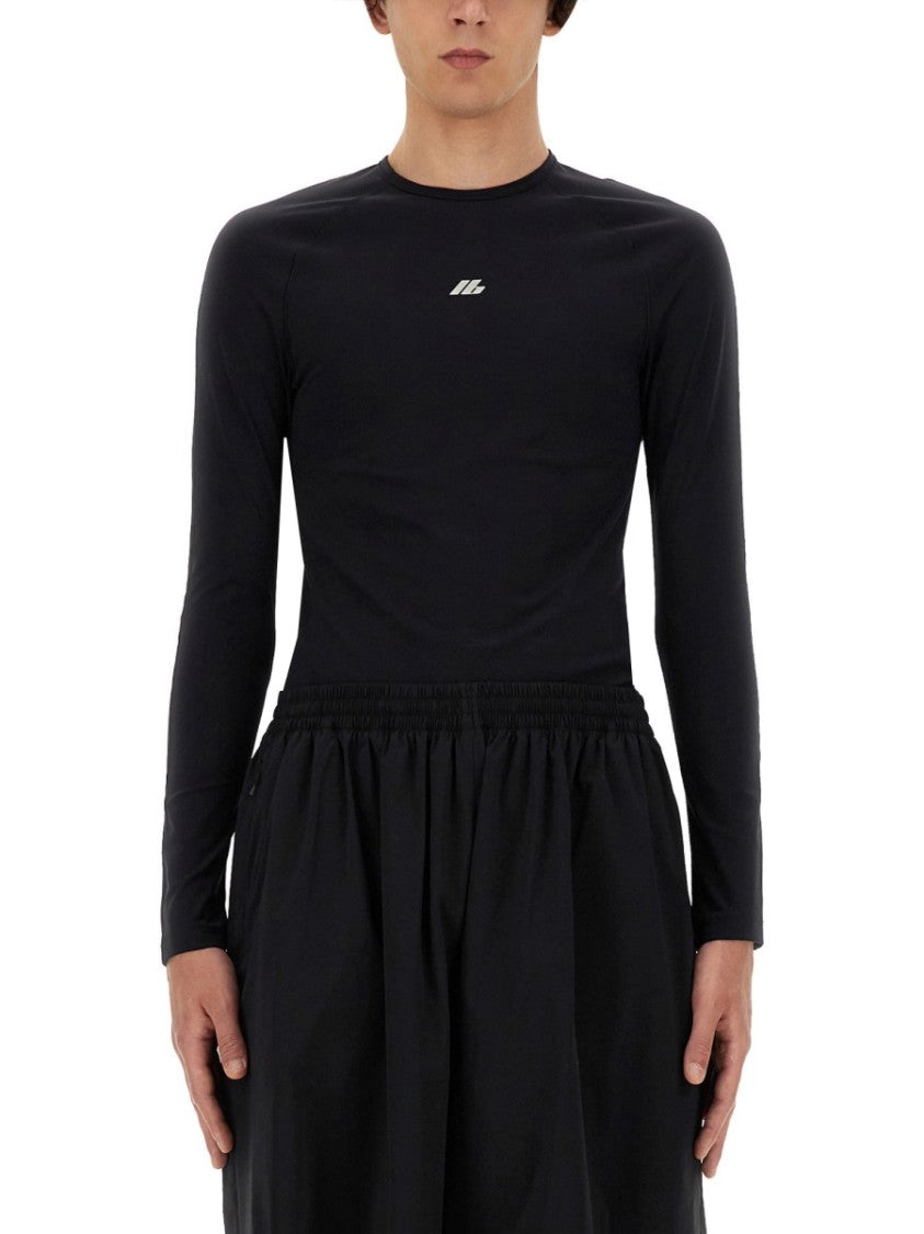 Balenciaga Slim Fit Top With Logo Detail