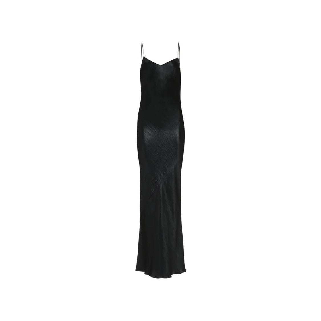Saint Laurent Satin Long Dress