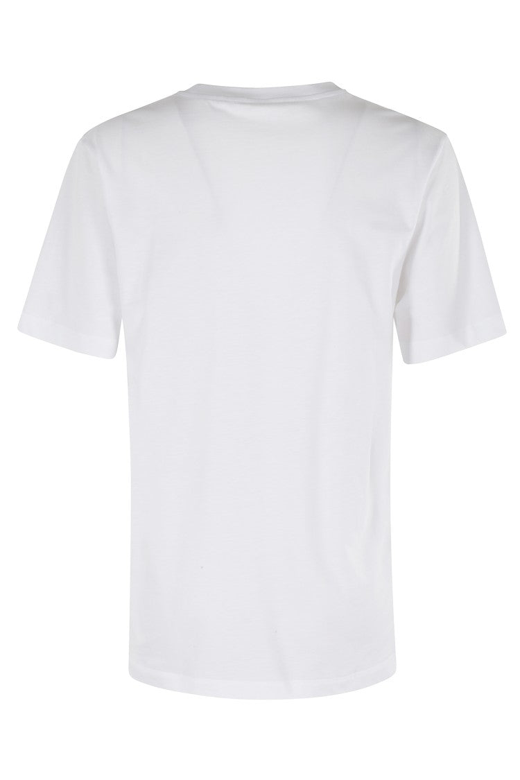 Marni Relaxed Fit White Cotton T-Shirt