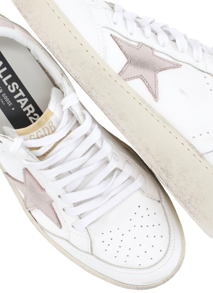 Golden Goose White Ballstar 2 Sneakers
