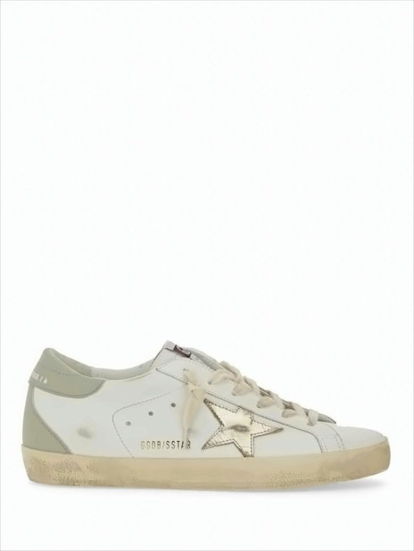 Golden Goose Distressed Low-Top Sneakers With Signature Star Detail
