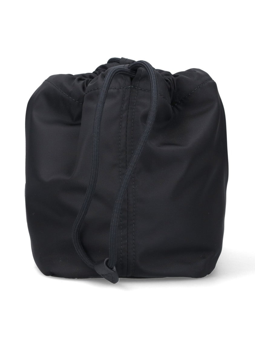 Burberry "Horseshoe" Pouch – Black